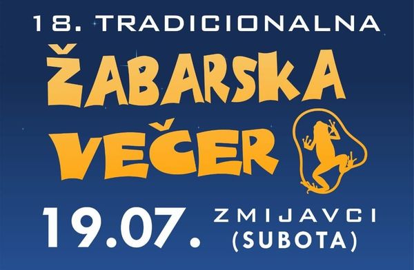 Bogat program 18. tradicionalne Žabarske večeri u Zmijavcima