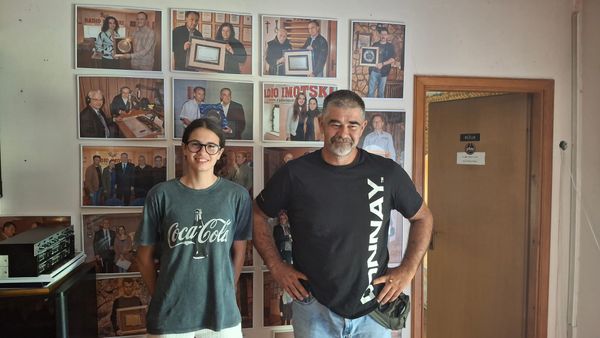 SPORTSKI KUTAK Mislav i Ela Patrlj govorili su o lijepoj imotskoj košarkaškoj priči, izazovima, planovima...