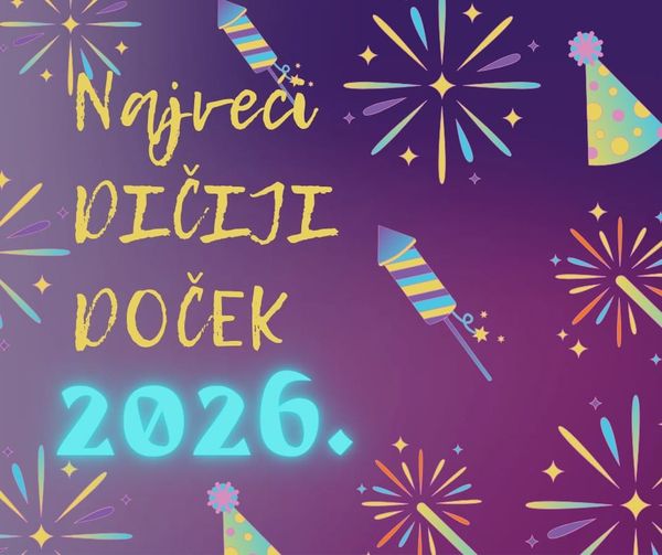 Najveći dječji doček Nove godine je u Imotskom - zabavni parkovi, animatori, face painting, klaunovi, glazba, slatkiši i puno smijeha
