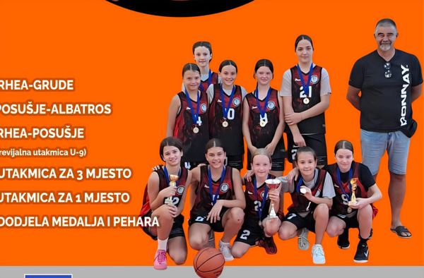 Nedjelja u znaku košarke: Turnir mladih košarkašica donosi zanimljive dvoboje i revijalnu utakmicu najmlađih