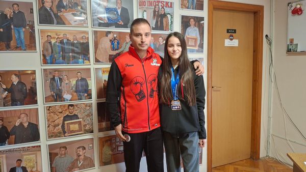 Katija i Frano govore o povijesnoj bronci s Europskog prvenstva u Tajlandskom boksu