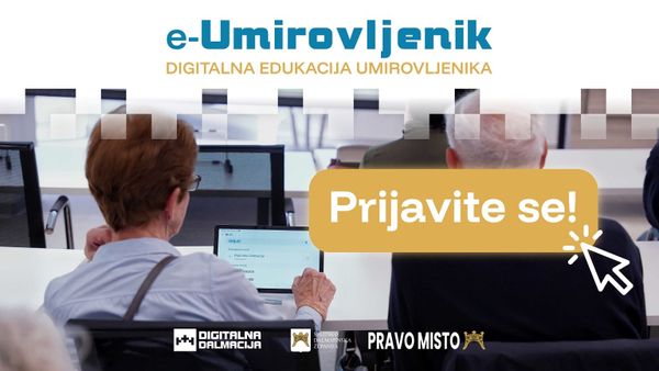 Otvorene prijave za drugi ciklus digitalne edukacije „e-Umirovljenik“