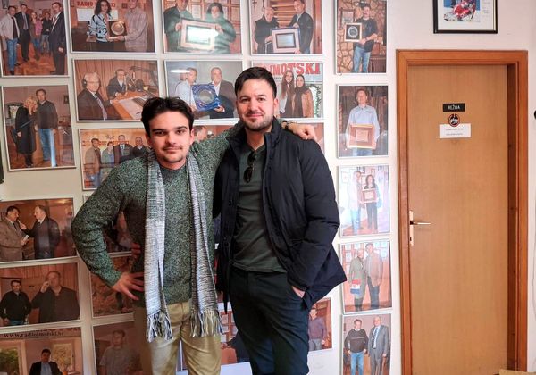 Martin Kosovec i maestro Ljubo Glibota najavili glazbenu poslasticu - koncert i predstavljanje monografije HPO Gradske glazbe Imotski