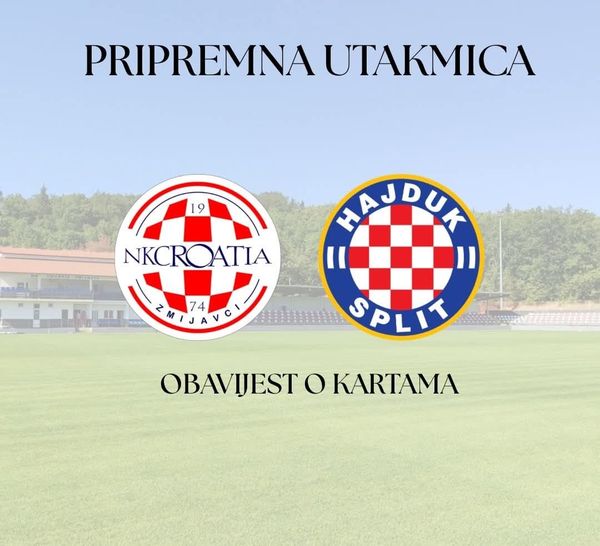 Započela prodaja ulaznica za prijateljski ogled Croatie i Hajduka