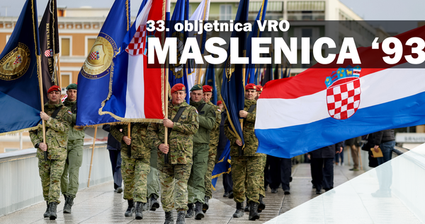 Obilježavanje 33. obljetnice VRO Maslenica '93. u kojoj je veliki obol dala legendarna 3. imotska bojna