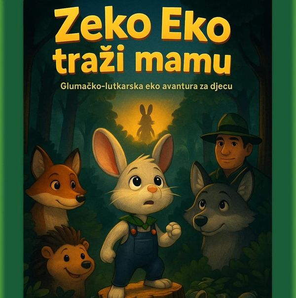 Kazališna poslastica za djecu: “Zeko Eko traži mamu” u Domu kulture Zmijavci