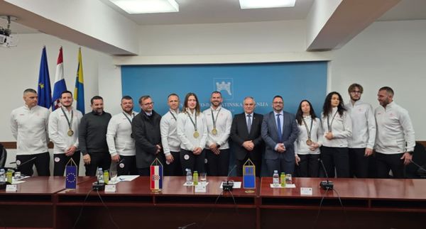 Župan Boban primio hrvatske gluhe sportaše i sportašice - Matea Kolovrat najavila nove sportske izazove