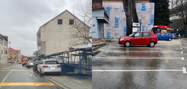 Čitatelj: na nogostupu parkirano više vozila dok je parking poluprazan