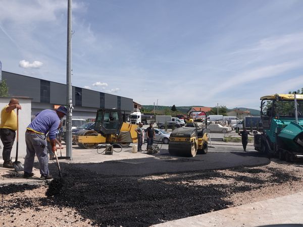 Od rotora prema Vinjanima novi asfalt – slijedi nastavak radova diljem grada