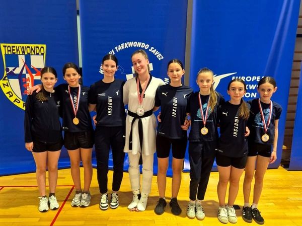 Natali Tadić seniorska viceprvakinja Hrvatske, kadetkinje Imotskog briljirale u Zaprešiću