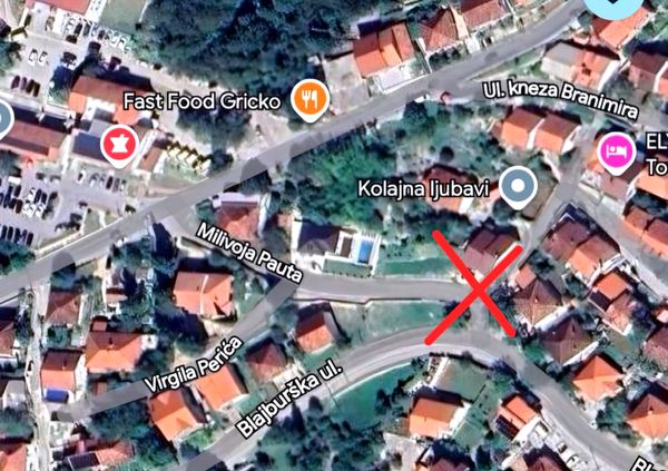 Zbog radova na aglomeraciji sutra zatvoreno križanje u Imotskom