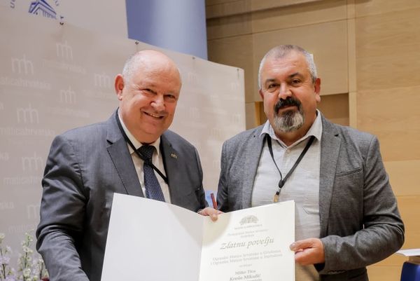 Veliko priznanje za ogranke Matice hrvatske u Grudama i Imotskom: Zlatna povelja za knjigu o Kreši Mikuliću