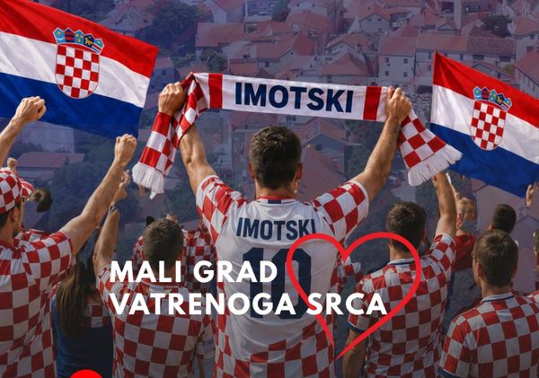 Nova gradska tržnica postaje centar navijačke euforije: Sutra starta Fan zona Imotski