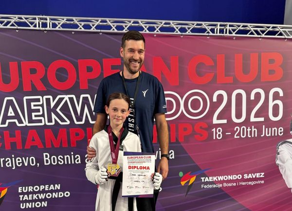 Katarina Prka europska klupska prvakinja: Novo zlato za Taekwondo klub Imotski