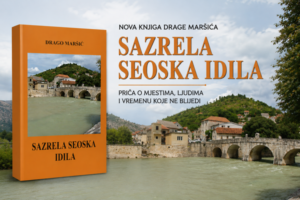 36 godina bilježio život Prološca: Drago Maršić predstavlja knjigu "Sazrela seoska idila" na Vrljici