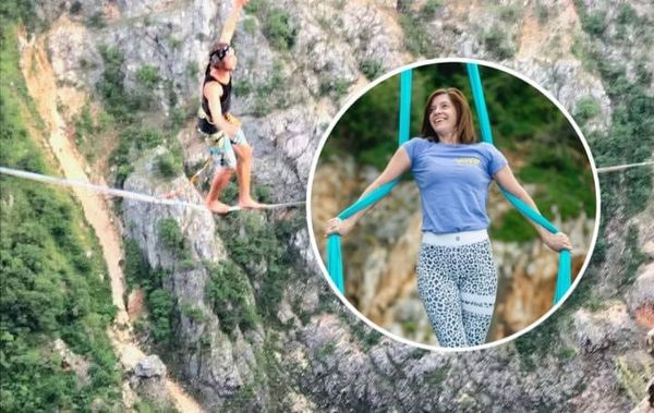 Hughlineri ponovno u Imotskom: 440 metara iznad Crvenog jezera, Daniela Tomljanović na svili