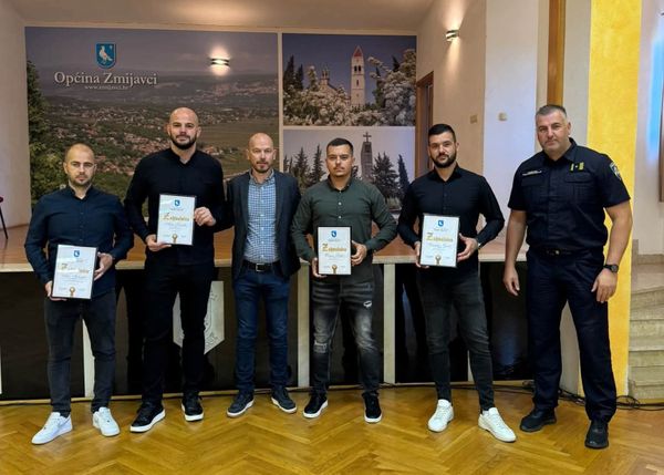 U Zmijavcima obilježen Dan policije: Šuto uručio priznanja četvorici policajaca