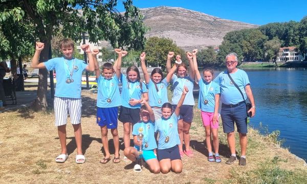 Čak 19 medalja za kajakaše Mračaja u Trebinju: Runovićani osvojili i veliki pokal za drugo mjesto