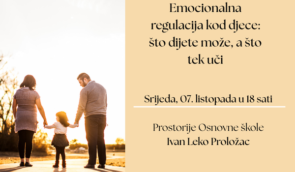 Emocije nisu problem, nego dio odrastanja: Savjetovanje za roditelje u Prološcu