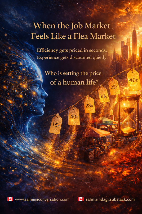When the Job Market Feels Like a Flea Market
