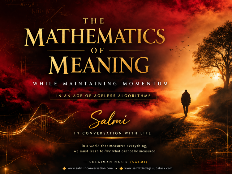 The Mathematics of Meaning — While Maintaining Momentum