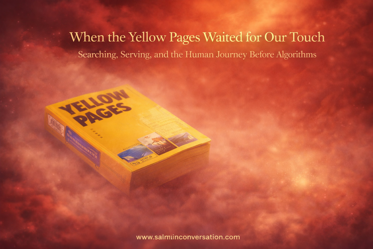 When the Yellow Pages Waited for Our Touch
