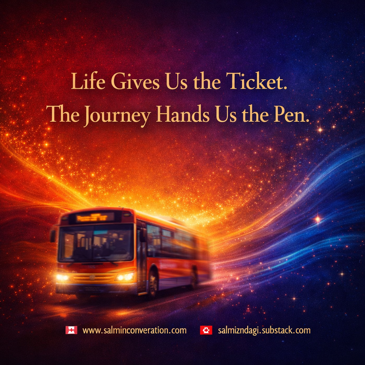 The Ticket, the Bus, and the Pen - Boarding the Bus of Life-Seven Decades, Seven Stops