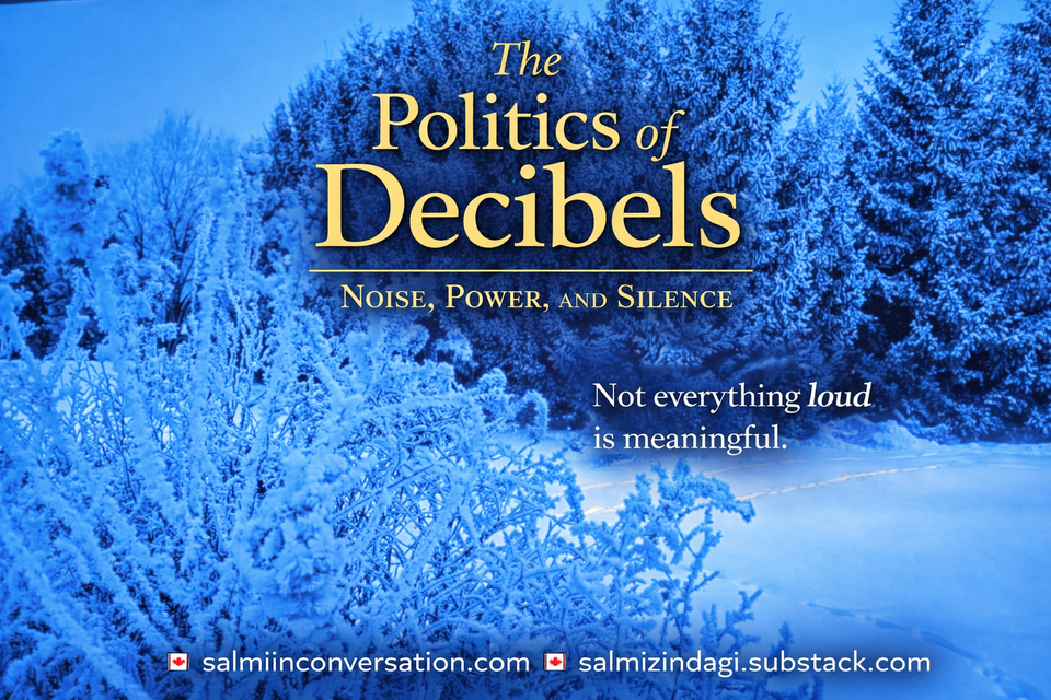 The Politics of Decibels — Noise, Power, and Silence