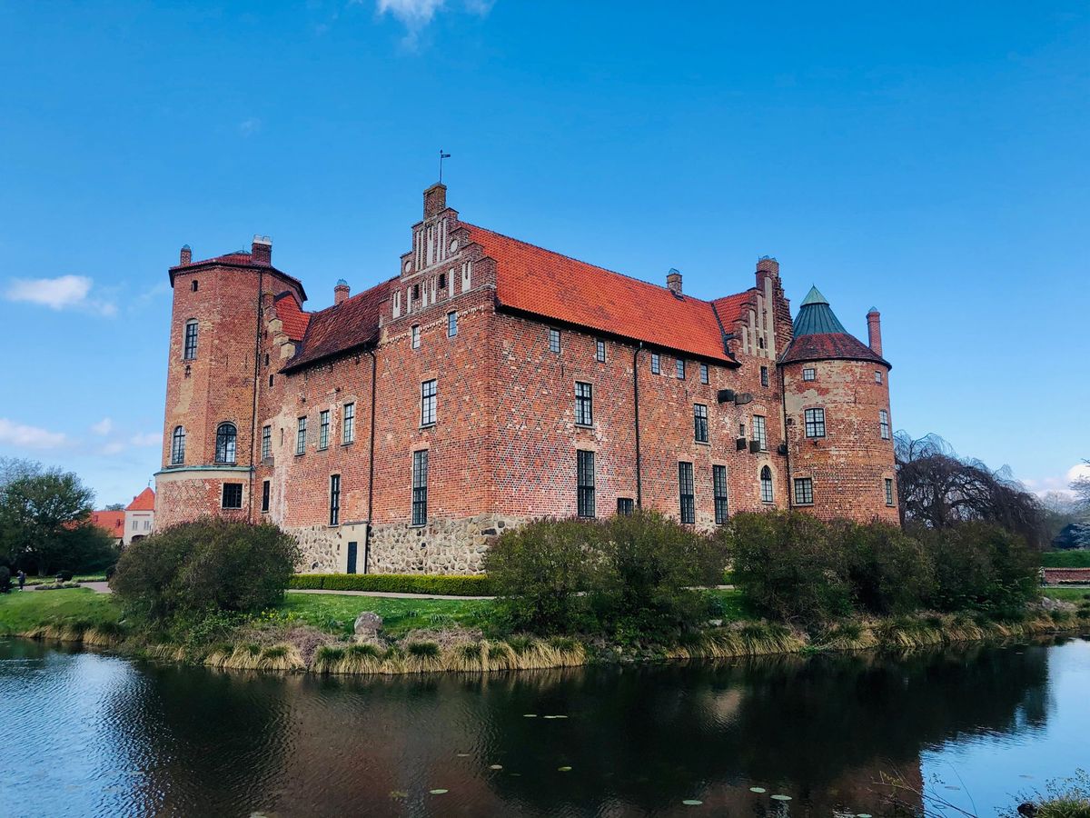Torup's Castle and it's surrounding moot.