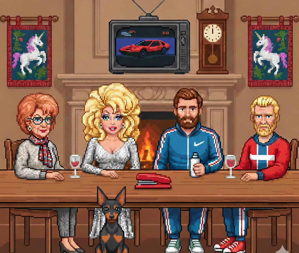 Sparkle, but Sternly