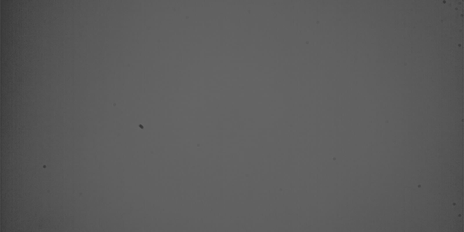 Flat maestro mostrando viñeteo y manchas en sensor