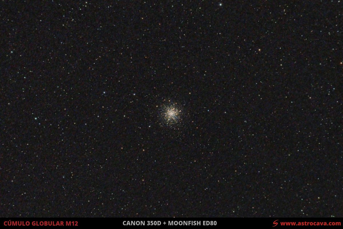 Cúmulo Globular M12 en Ofiuco
