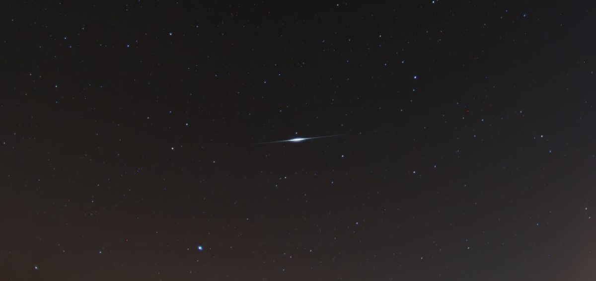 Destello satélite Iridium 55