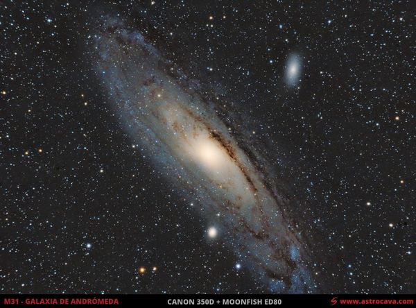 La galaxia de Andrómeda (M31)