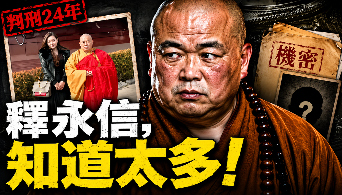 24年重刑背後：釋永信知道的，或許并非少林寺的秘密！The Truth Behind the 24-Year Sentence: Shi Yongxin May Know Far More Than Shaolin Temple's Secrets!