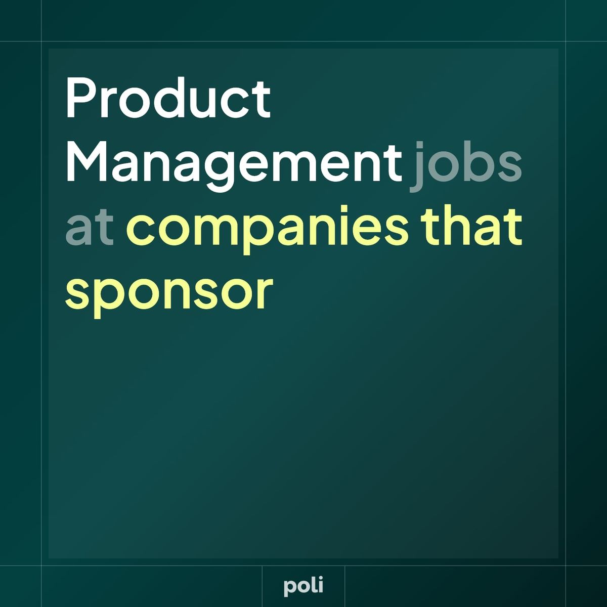 Product Management Jobs at UK Visa-sponsoring Companies