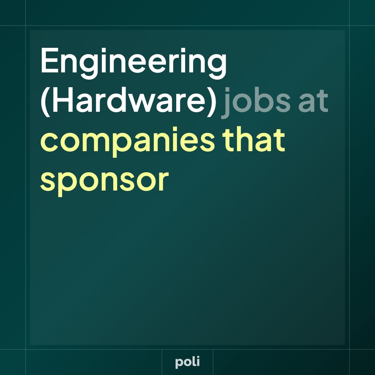 Engineering (Hardware) Jobs at UK Visa-sponsoring Companies