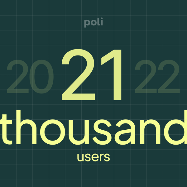 Poli crosses 21,000 users
