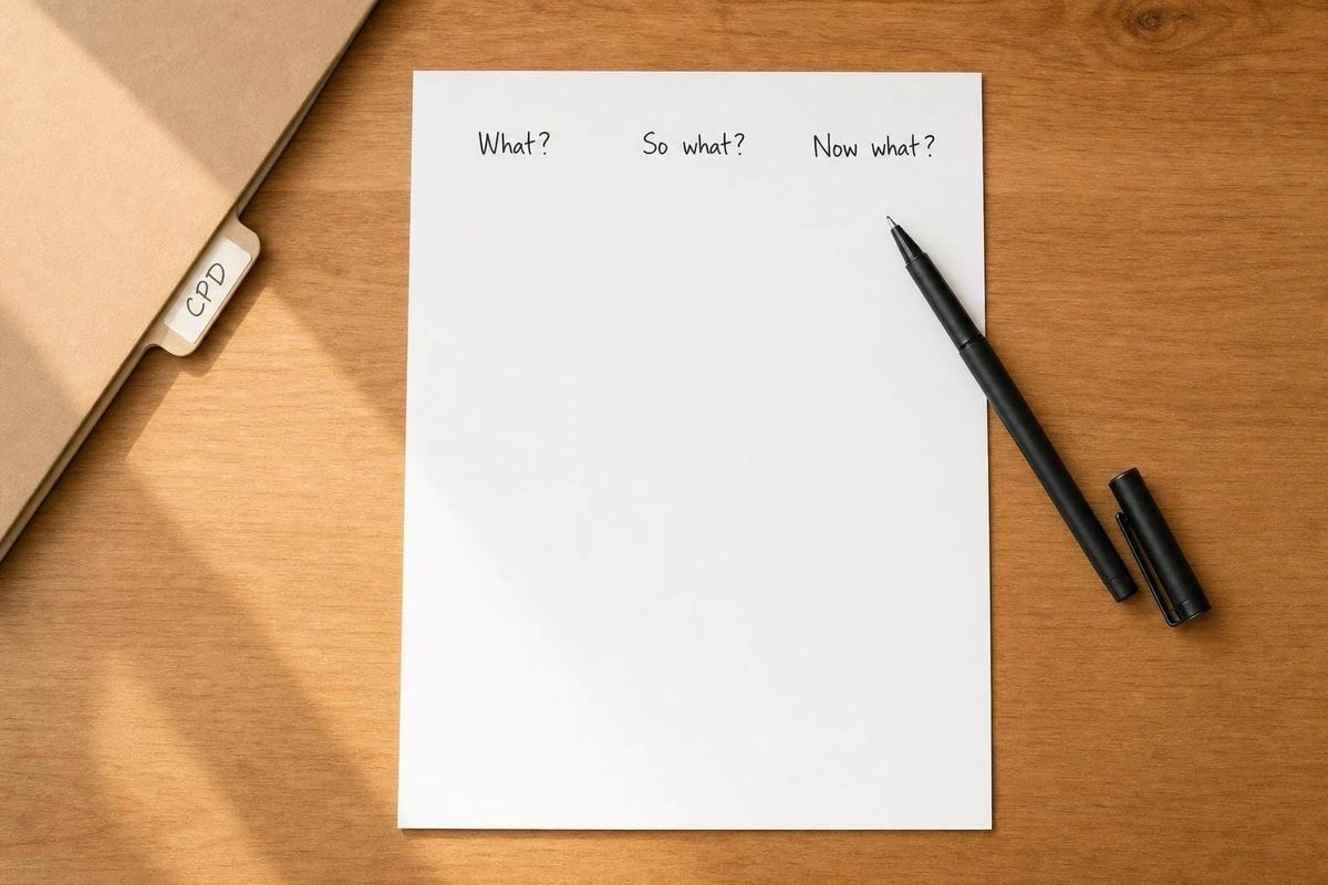 Stop Overthinking: How to Start Writing Reflective Practice