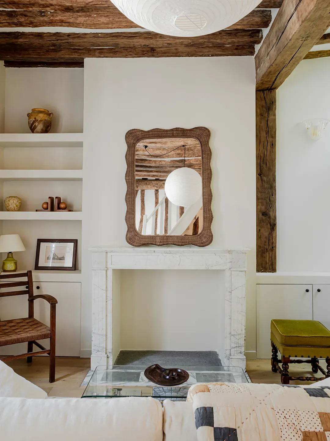 Okay, this angle — weathered beams look great, but maybe a touch busy?