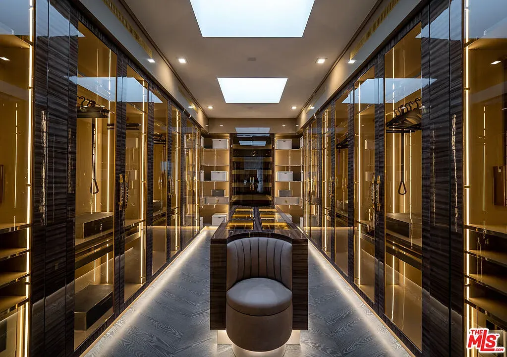 Closet is basically a boutique. I’d get lost picking socks.