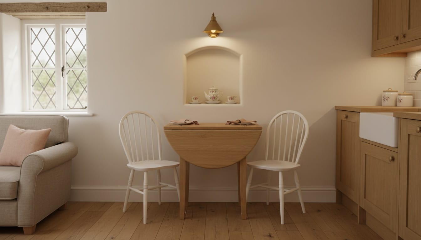 Dinner folds down, magic stays up.