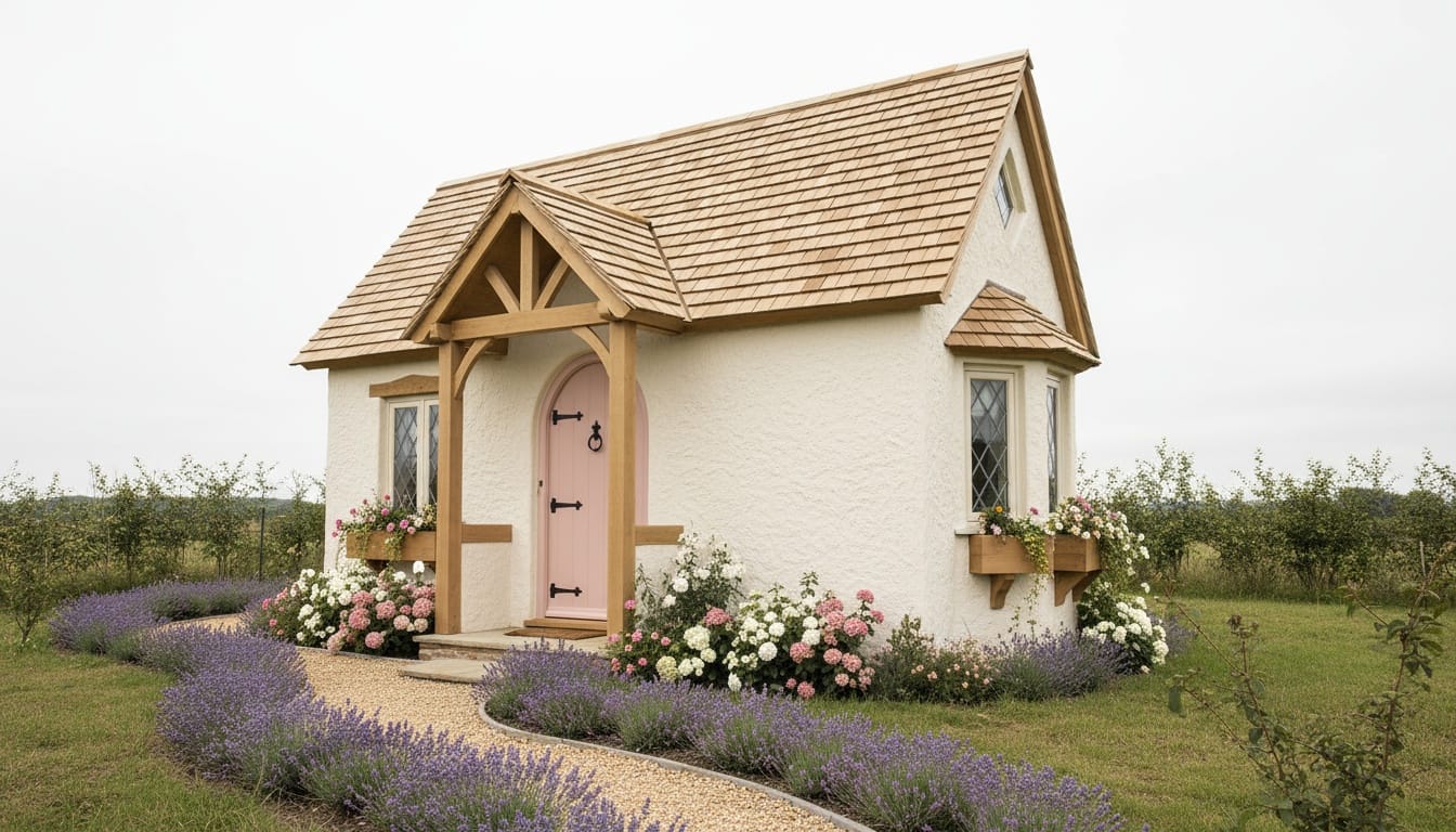 Yep, it’s a tiny princess cottage.