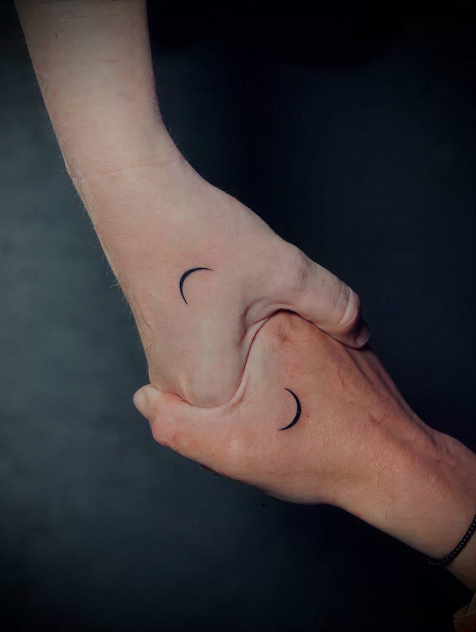 Crescent With Dot Trail For Boho Chic