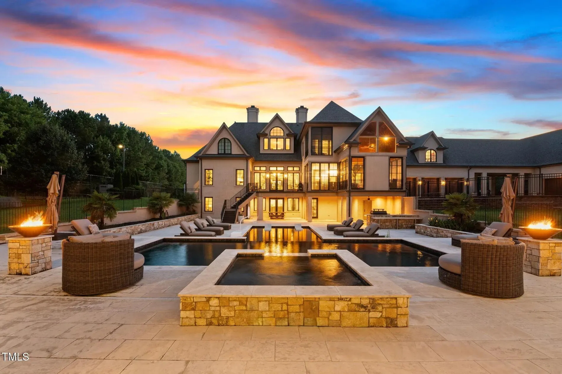 Then the pool terrace—multi-tier, water everywhere. Spa vibes, zero complaints.