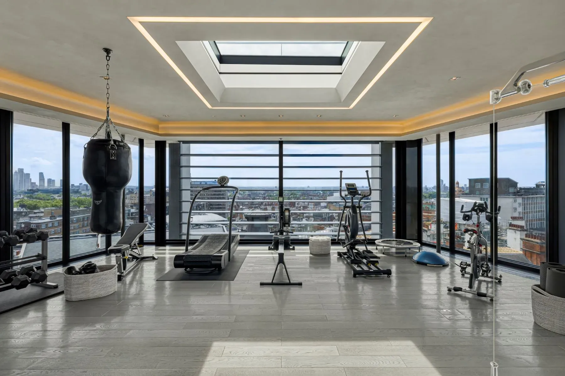 If I had this view, I might actually use the treadmill.