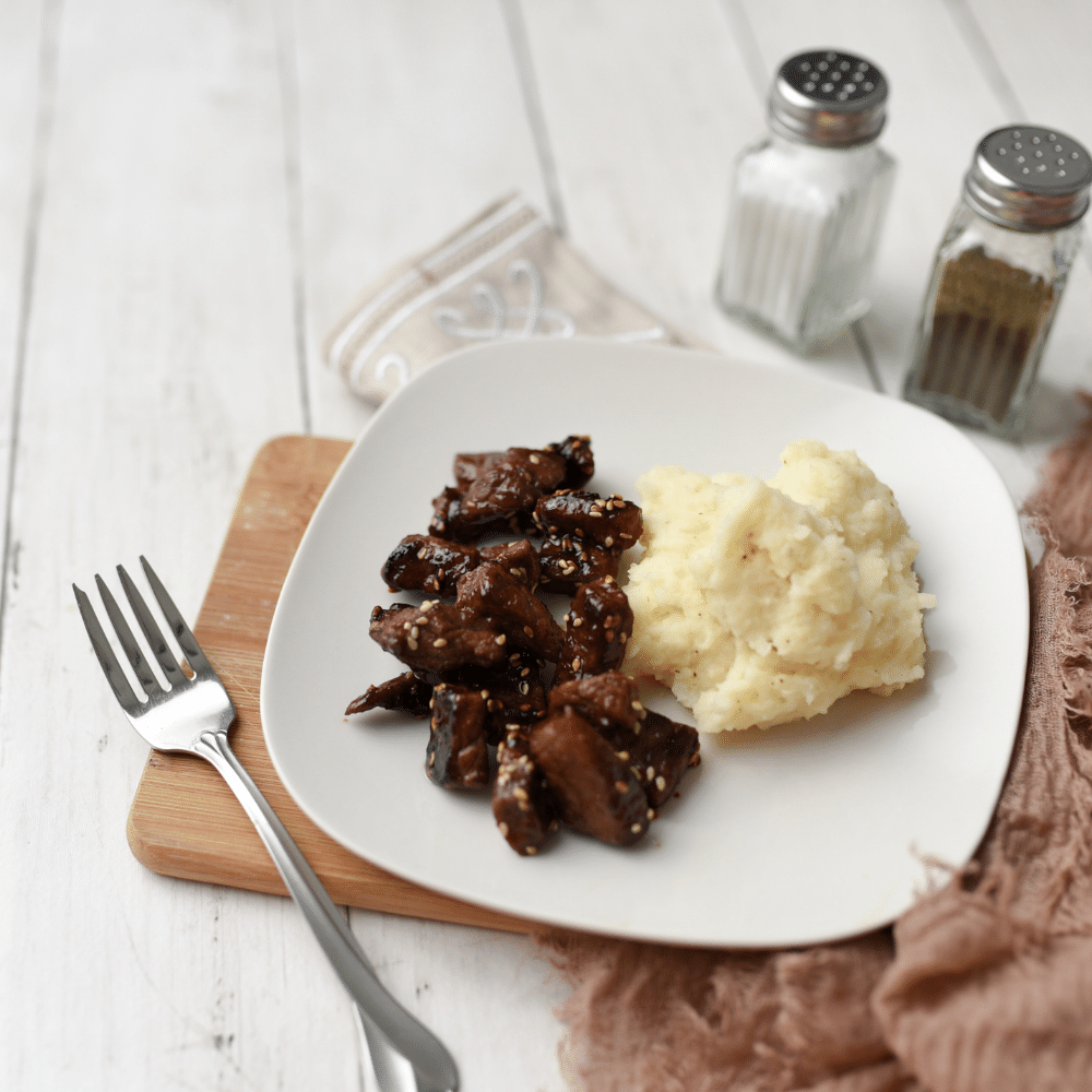 Beef Tips with Gravy