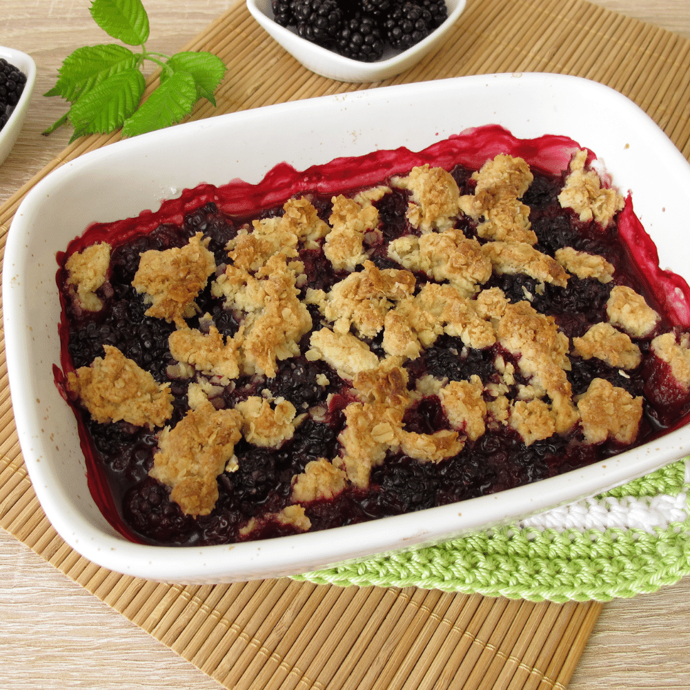 Blackberry Crumble
