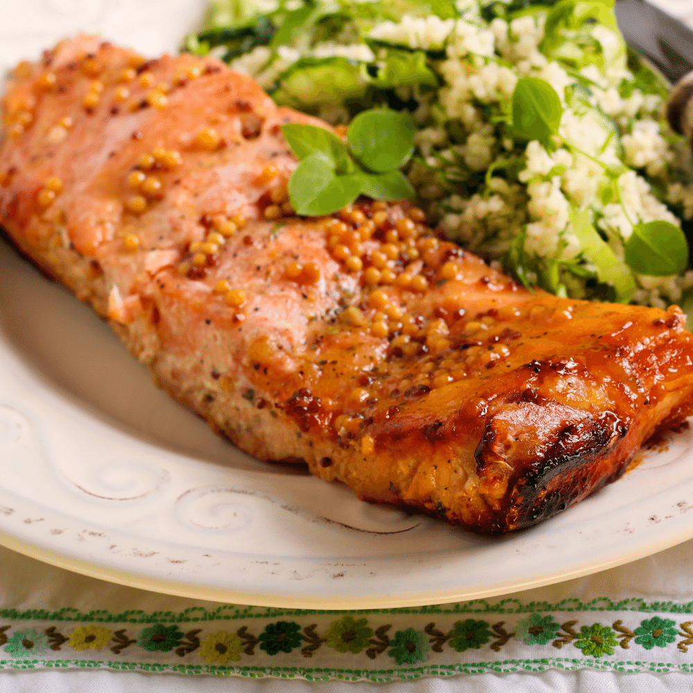 Honey Glazed Salmon
