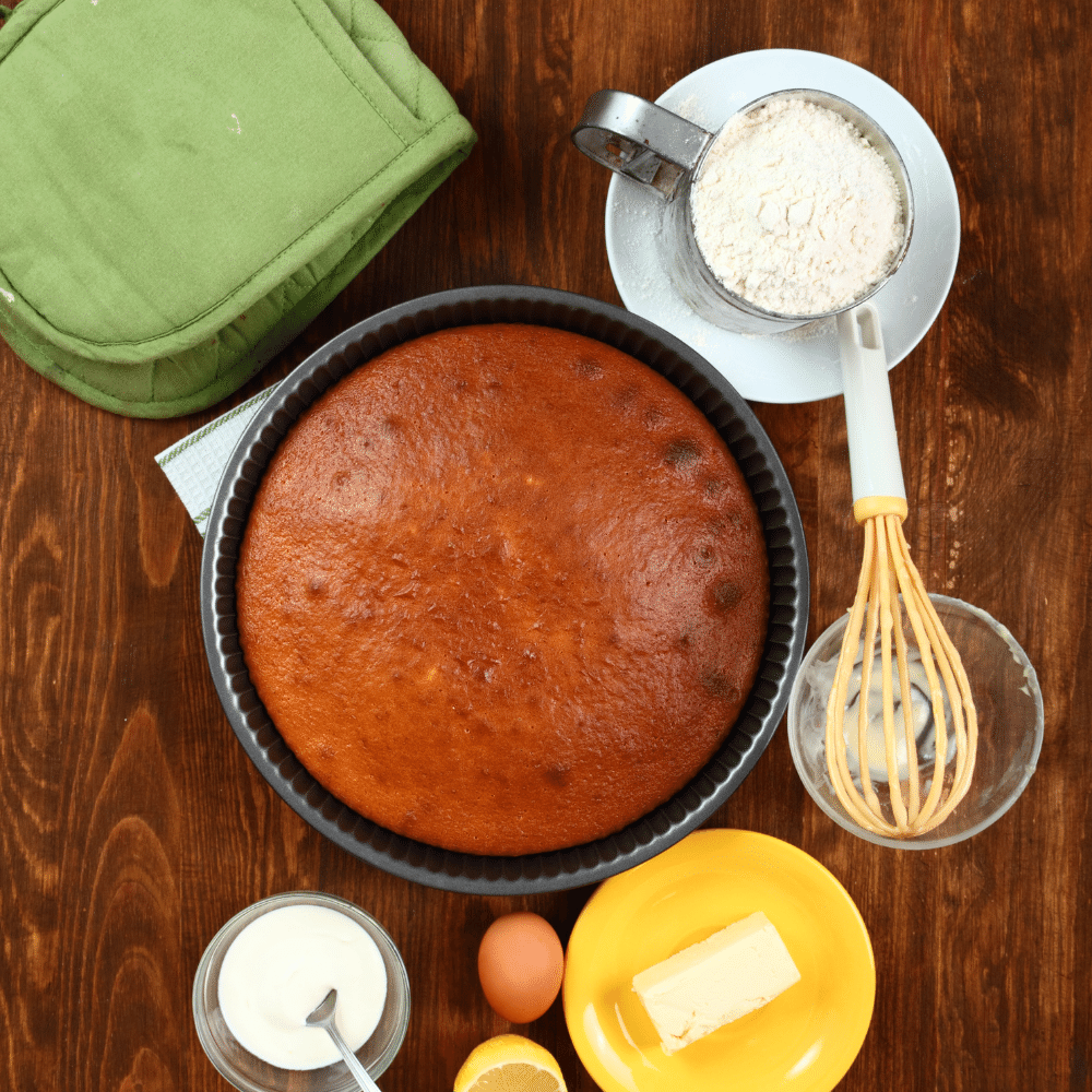 Lemon Sour Cream Cake